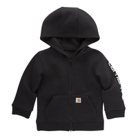 Chandail à capuche unisexe à glissière pleine longueur pour tout-petits, Carhartt Front_Flat