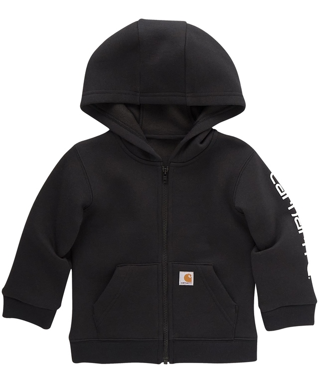 Chandail à capuche unisexe à glissière pleine longueur pour tout-petits, Carhartt