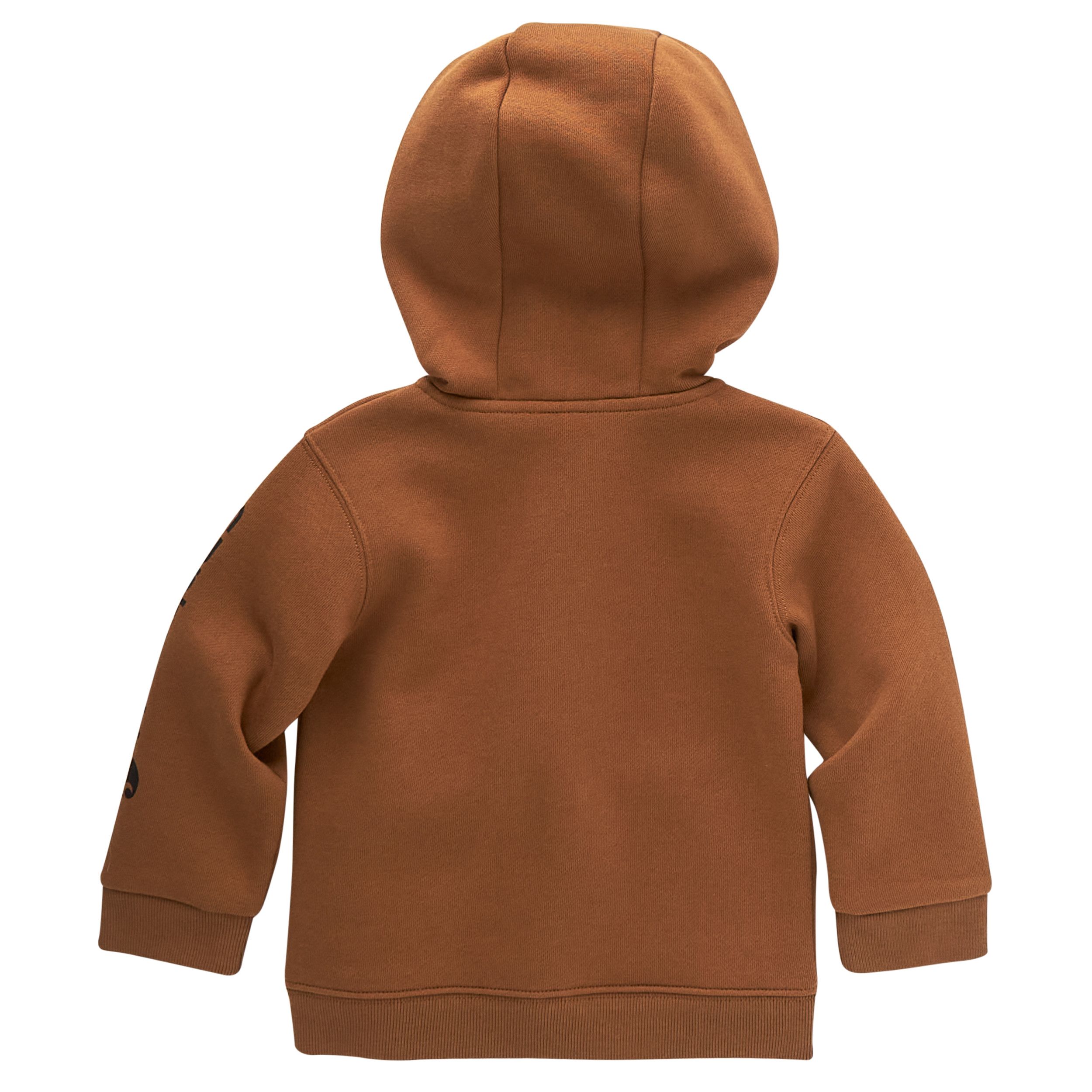 Chandail à capuche unisexe à manches longues et à fermeture à glissière pour enfants, Carhartt