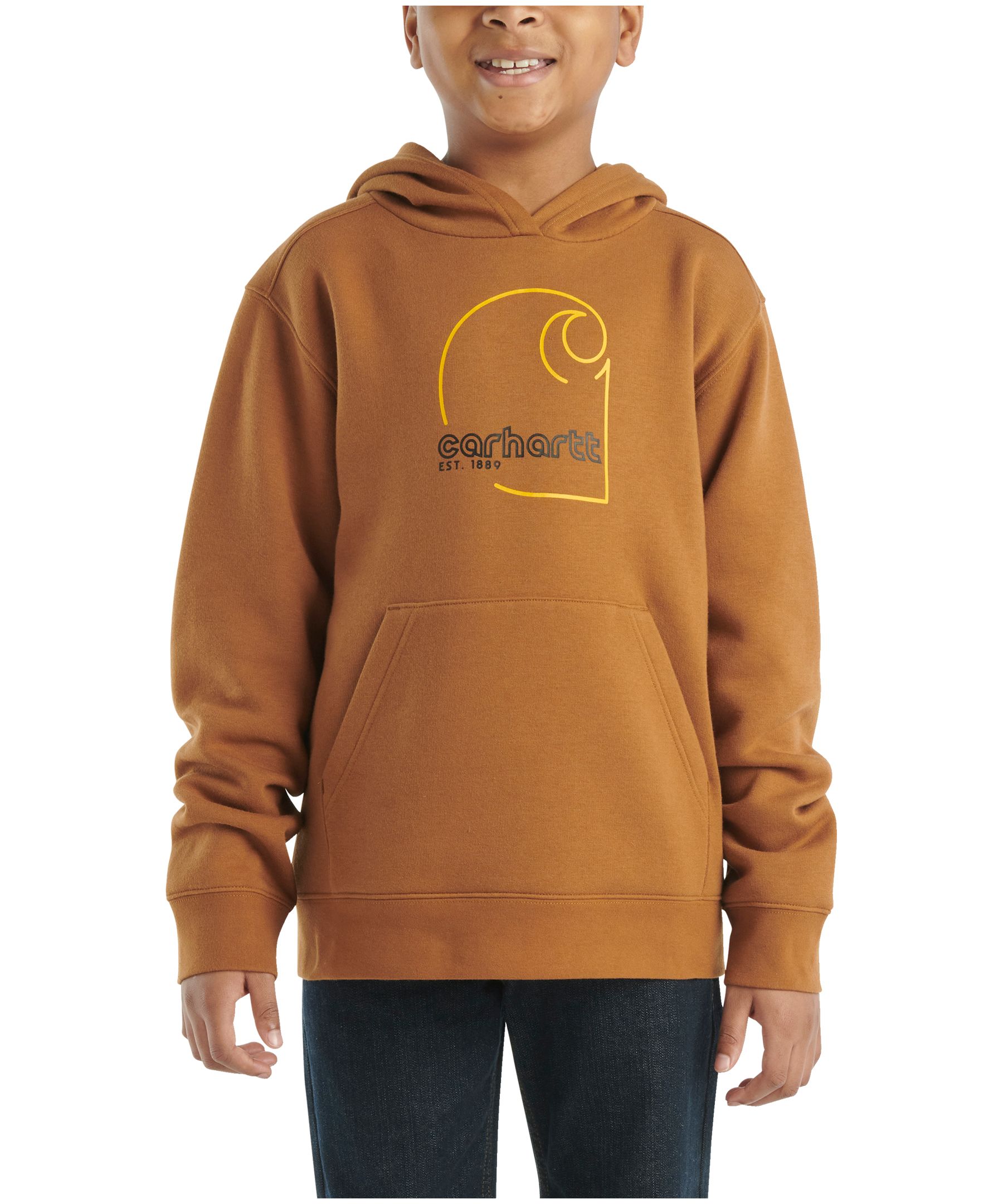 ROCK-IT Veste à Capuche Unisexe Enfants Zip - Sweat Capuche Garçon Fille 98-164 Noir Bleu Rouge