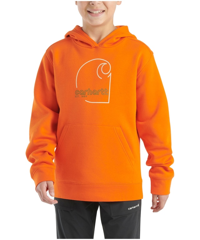 Carhartt Kids' Unisex Logo Fleece Hoodie