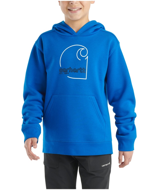 Carhartt Kids' Unisex Logo Fleece Hoodie
