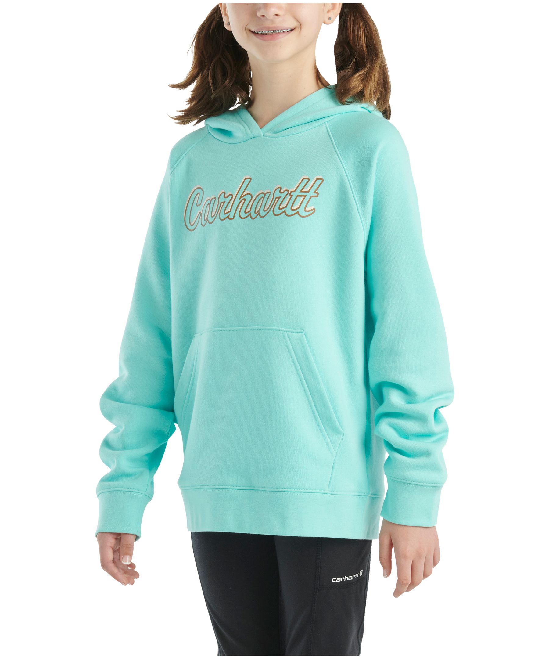 Carhartt Kids' Unisex Logo Fleece Hoodie