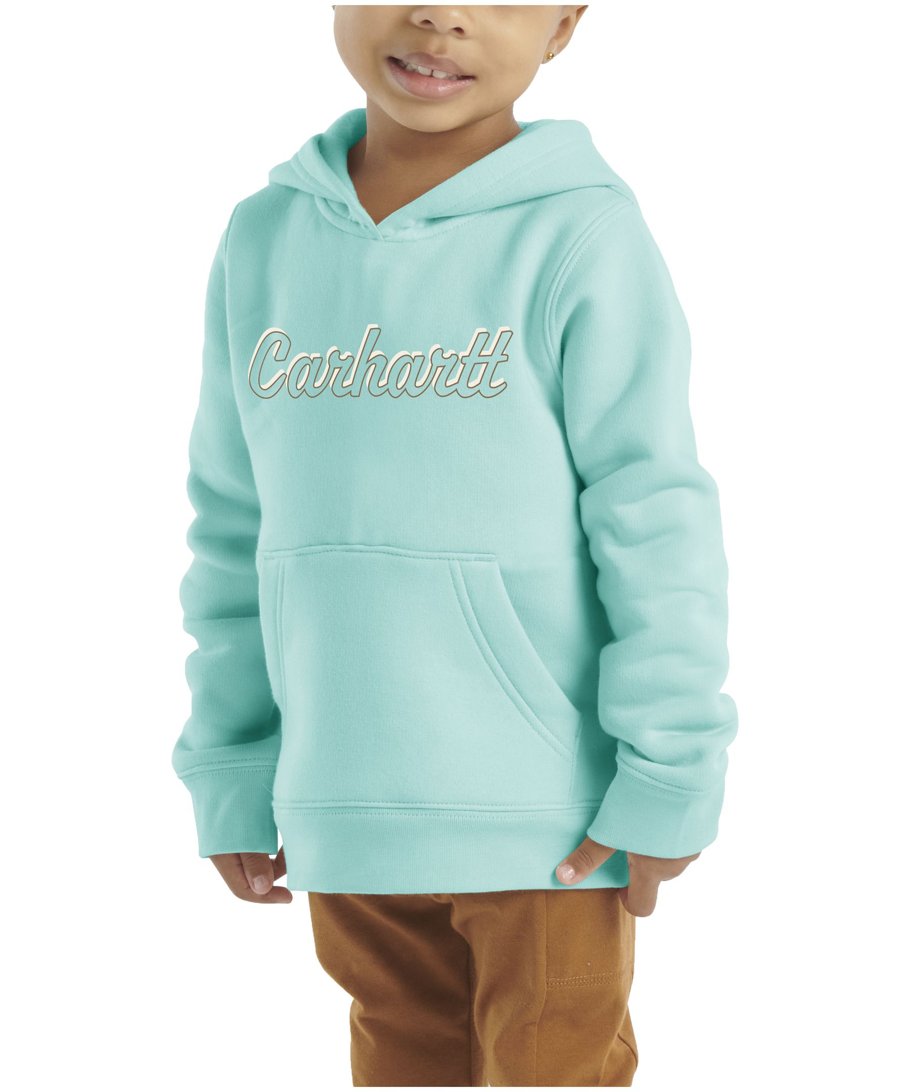 Carhartt Kids' Unisex Logo Fleece Hoodie