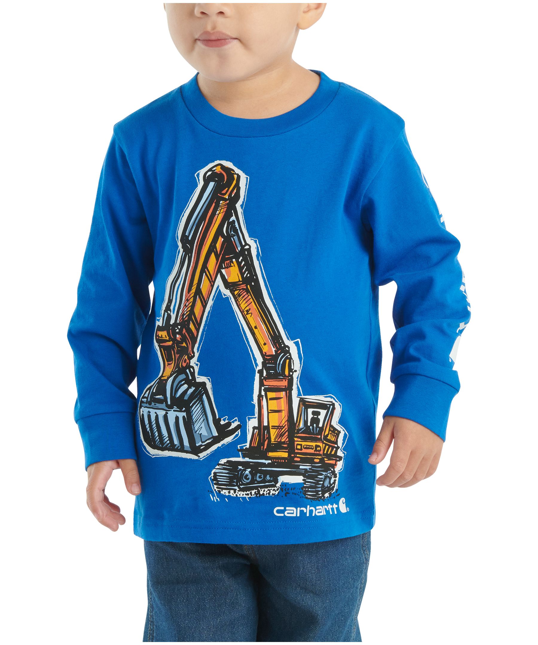 Carhartt Kids' Unisex Long Sleeve Construction T Shirt