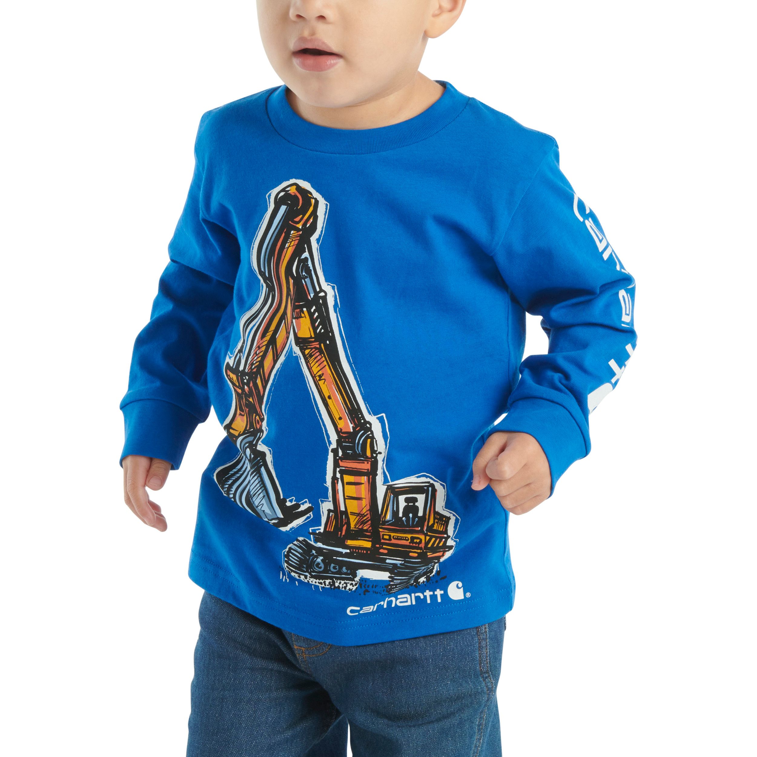 Carhartt Kids' Unisex Long Sleeve Construction T Shirt