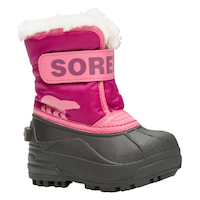 Sorel Kids' Unisex Commander Winter Boots Front_Three_Fourths_Angled_Right