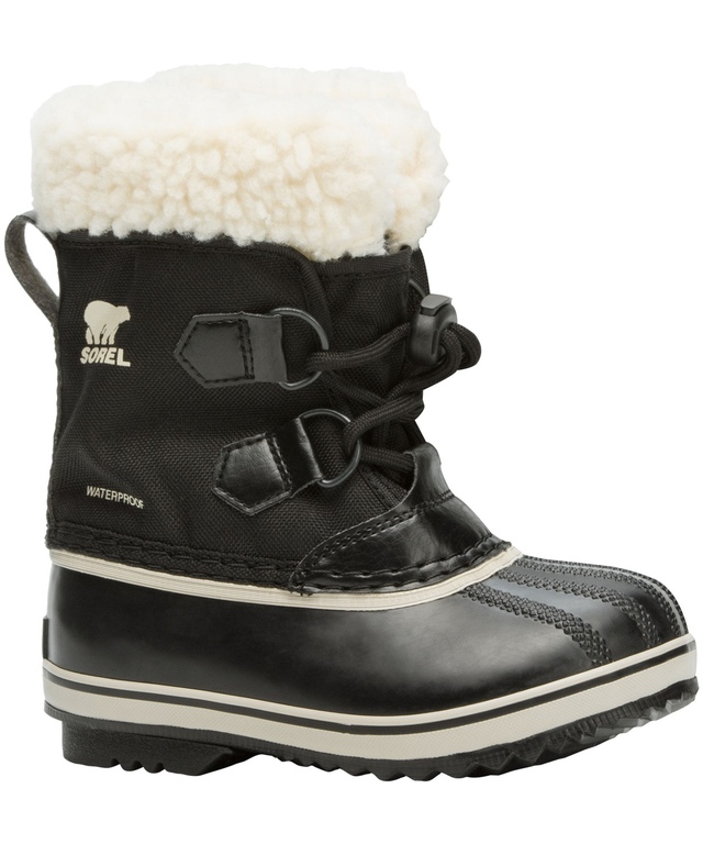 Bottes d’hiver unisexes en nylon étanche à l'eau pour tout-petits, Yoot Pac, Sorel