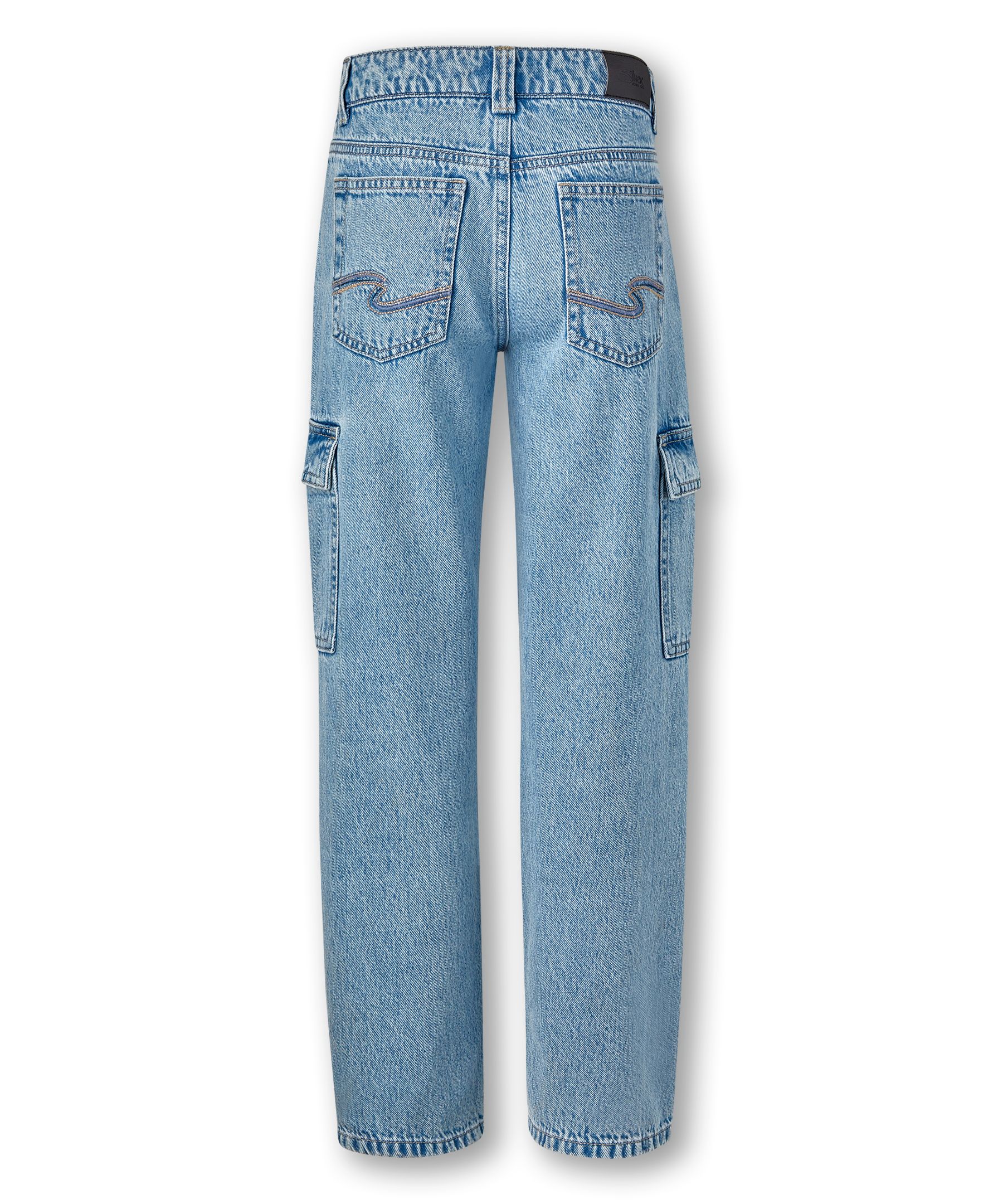 Silver Boys' Garret Loose Fit Cargo Jean