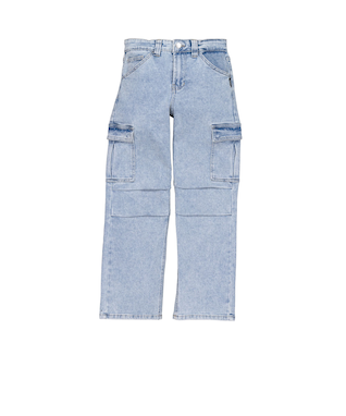 Silver Boys' Garret Loose Fit Cargo Jean