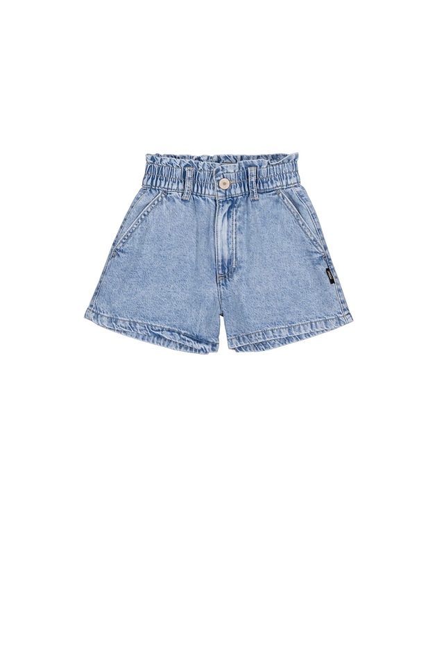 Silver Kids' Girls' Denim Pull On Short