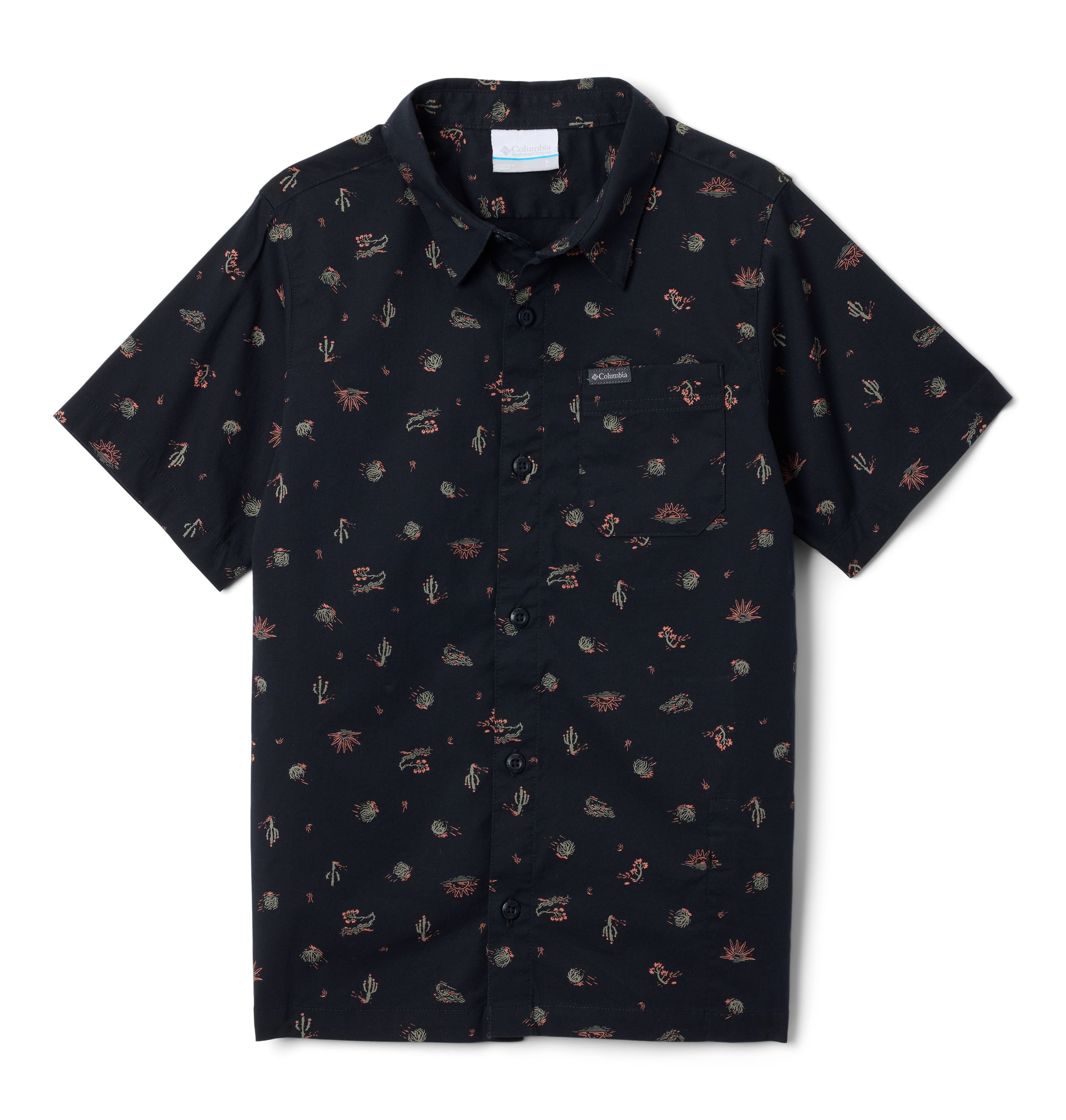 Chemise unisexe imprimée à manches courtes pour jeunes, Rapid River, Columbia