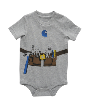 Carhartt Baby Unisex Toolbelt Short Sleeve Bodysuit