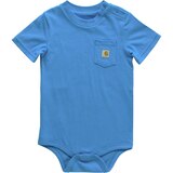 Carhartt Baby Unisex Pocket Short Sleeve Bodysuit Front_Flat