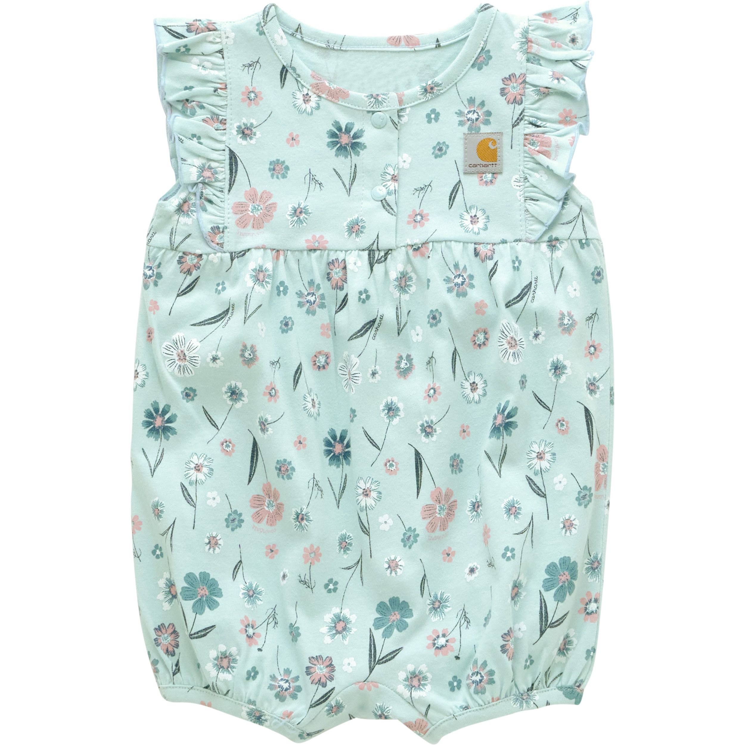 Carhartt Baby Unisex Floral Romper