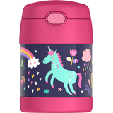 Contenant à aliments en acier inoxydable pour enfants, FUNtainer, Thermos, 290 ml Front_Flat