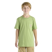 T-shirt unisexe à poche pour enfants, Carhartt Front_Flat