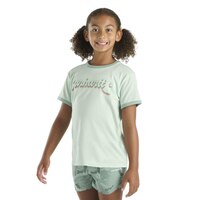 T-shirt unisexe à bords contrastants et logo pour enfants, Carhartt Front_Angled_Left