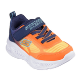 Skechers Toddler Unisex Meteor Lights Sneakers Front_Three_Fourths_Angled_Right