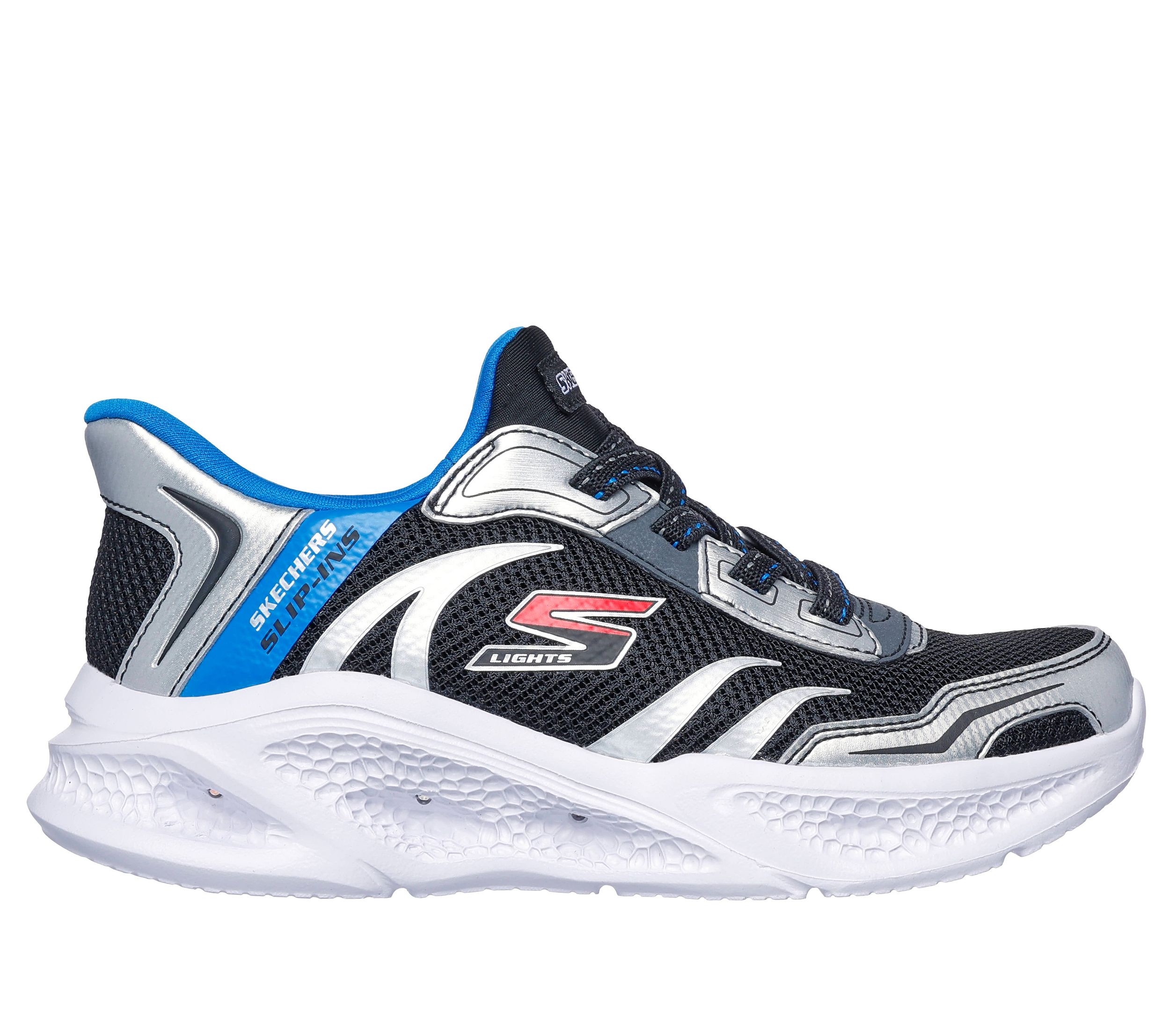 Chaussures de sport unisexe pour enfants d'âge préscolaire, Slip Ins S-Lights, Skechers