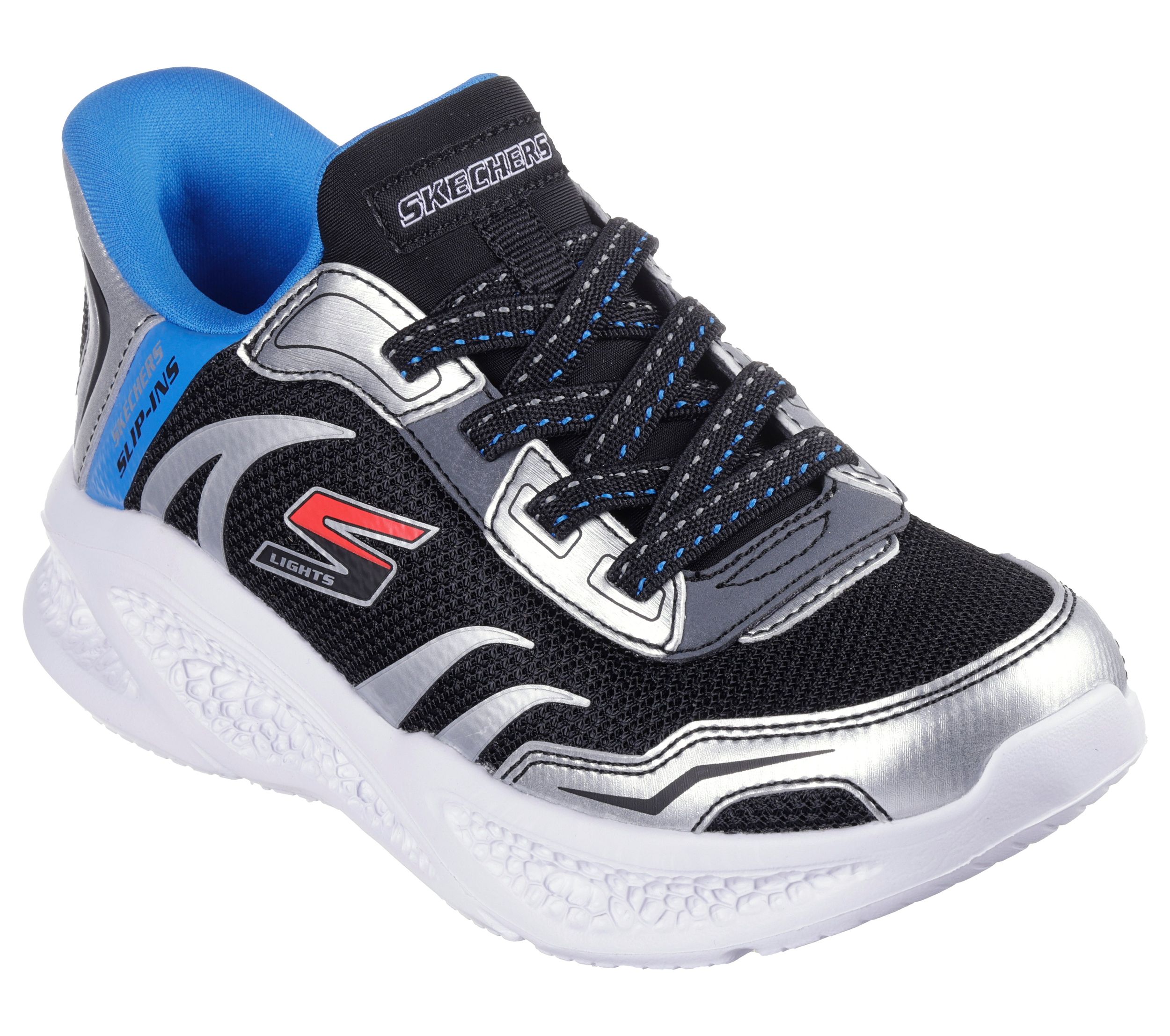 Chaussures de sport unisexe pour enfants d'âge préscolaire, Slip Ins S-Lights, Skechers