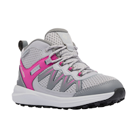 Columbia Youth Unisex Peakfrk Rush Mid Waterproof Hiking Boots Front_Three_Fourths_Angled_Right