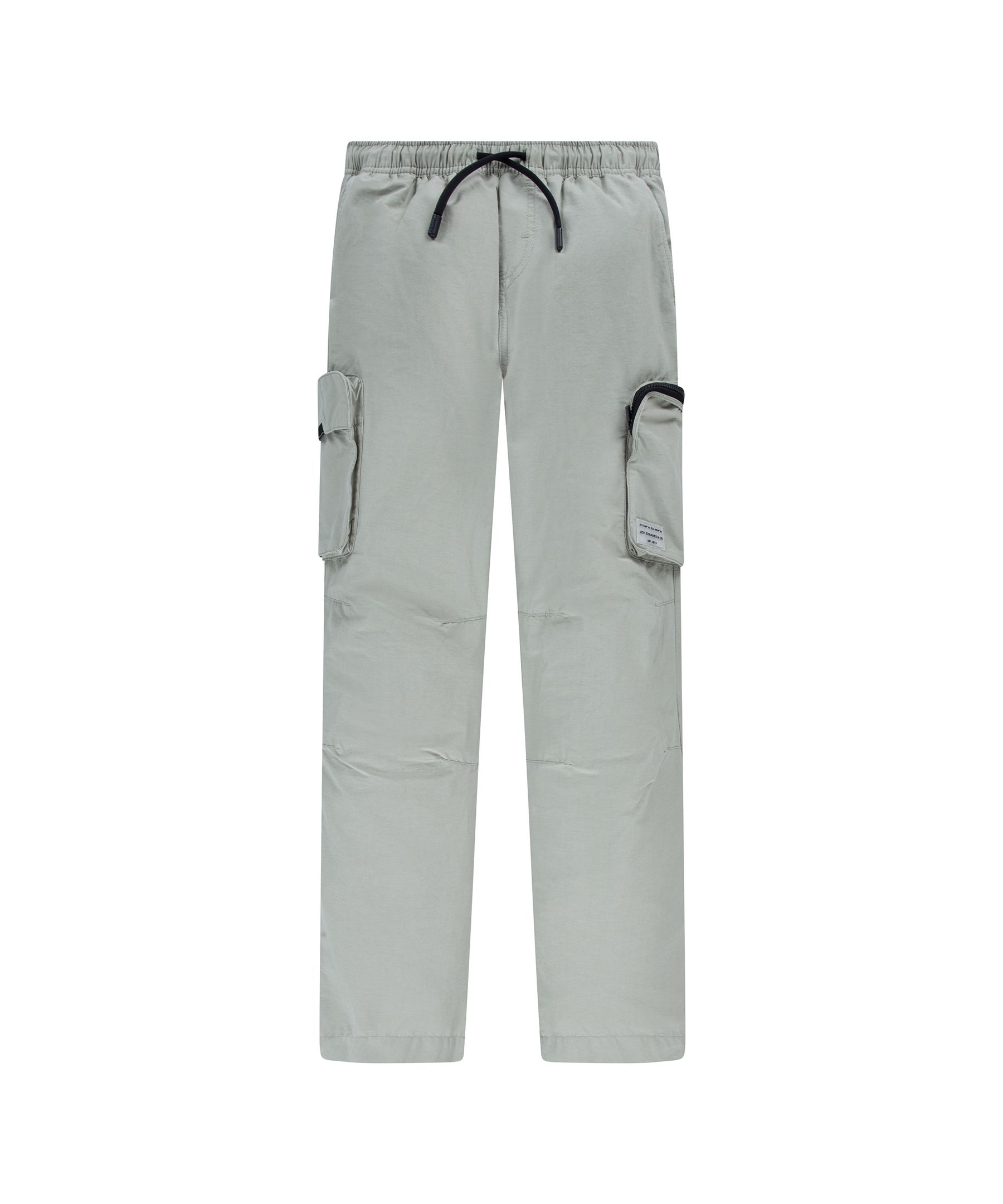 Pantalon Cargo Enfant Unisexe – Tissu Souple – Taille Élastique – Pour Sport Et Loisirs – Couleur Unie