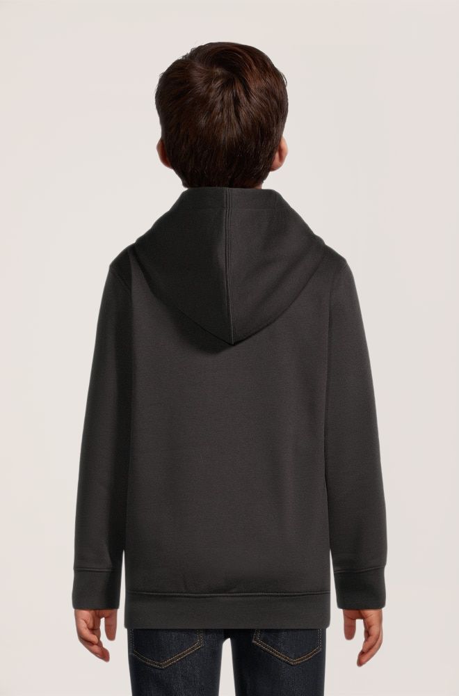 Chandail à capuche unisexe à glissière pleine longueur HD1 pour enfants, WindRiver