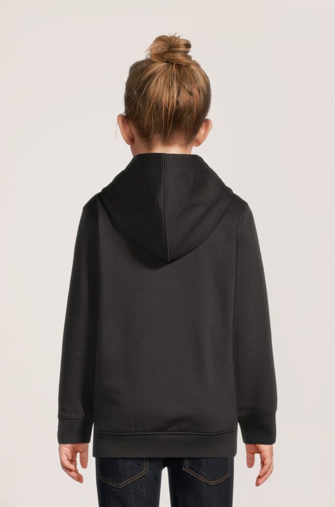 Chandail à capuche unisexe à glissière pleine longueur HD1 pour enfants, WindRiver