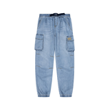 Levi's Youth Boys' Denim Parachute Cargo Pants Front_Flat