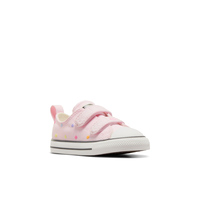 Converse Toddler Unisex Polka Dot Sneakers Front_Three_Fourths_Angled_Right