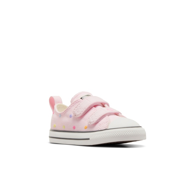 Chaussures de sport unisexes à pois pour tout-petits, Converse