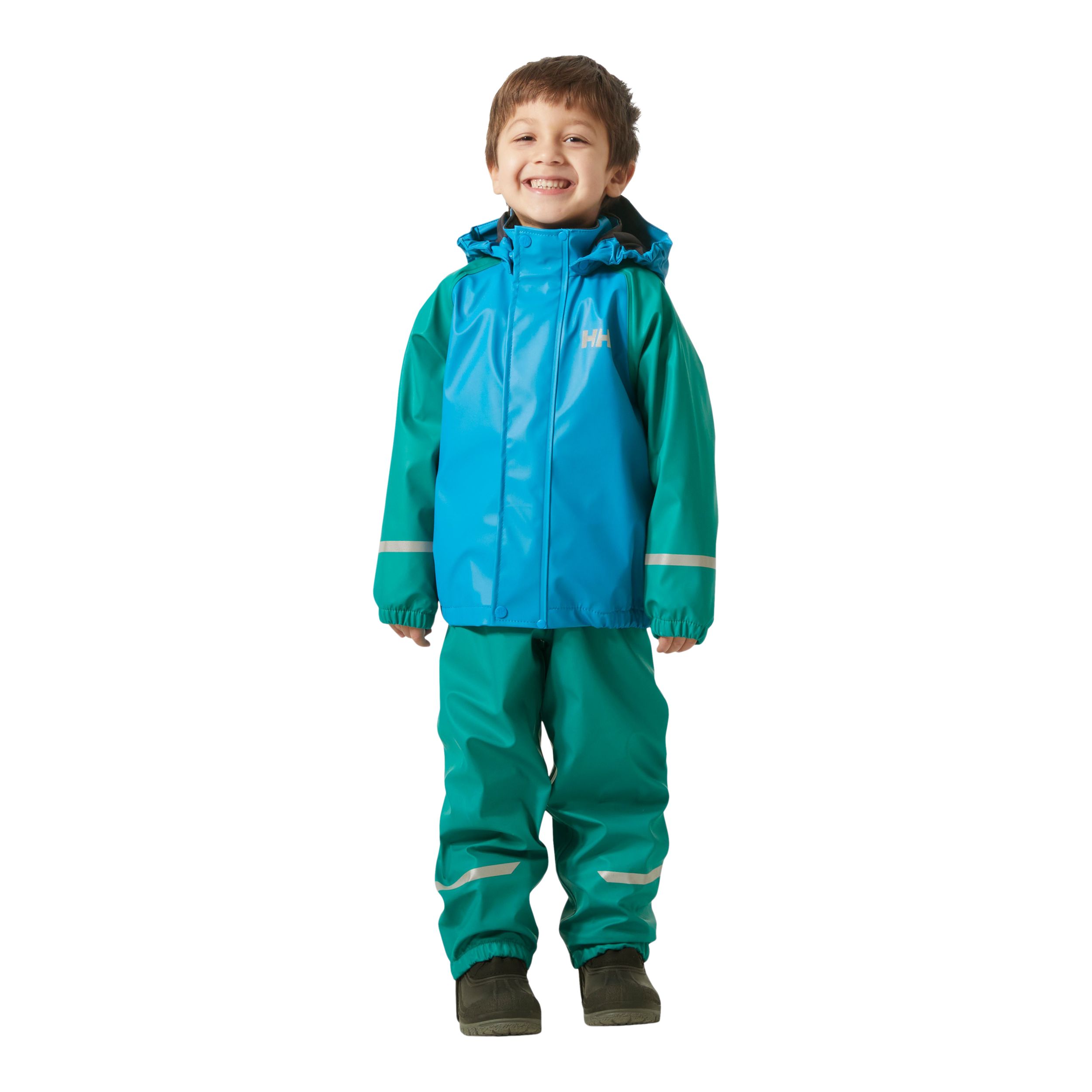 Ensemble de pluie doublé en molleton pour enfants, Bergen, Helly Hansen