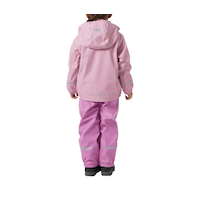 Ensemble de pluie doublé en molleton pour enfants, Bergen, Helly Hansen Back_Flat