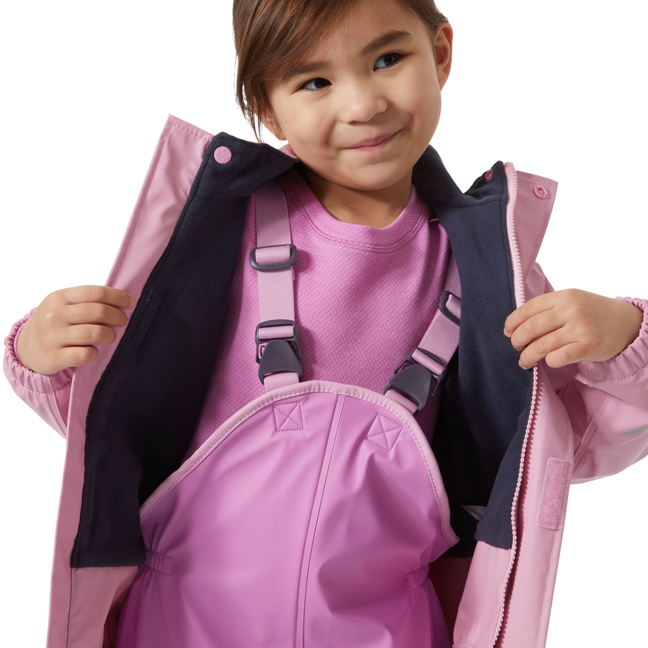 Helly Hansen Kids' Bergen Fleece Rainset