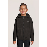 WindRiver Youth Unisex T-MAX Sherpa Full Zip Fleece Jacket Front_Flat