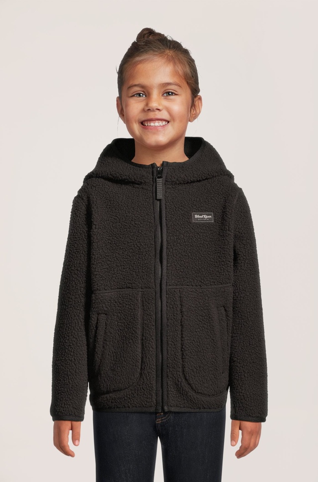WindRiver Youth Unisex T-MAX Sherpa Full Zip Fleece Jacket