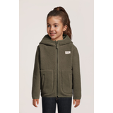 WindRiver Youth Unisex T-MAX Sherpa Full Zip Fleece Jacket Front_Flat