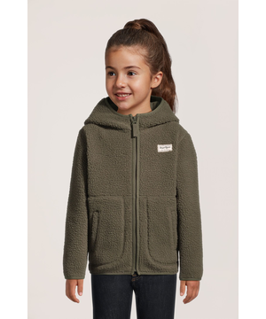 WindRiver Youth Unisex T-MAX Sherpa Full Zip Fleece Jacket