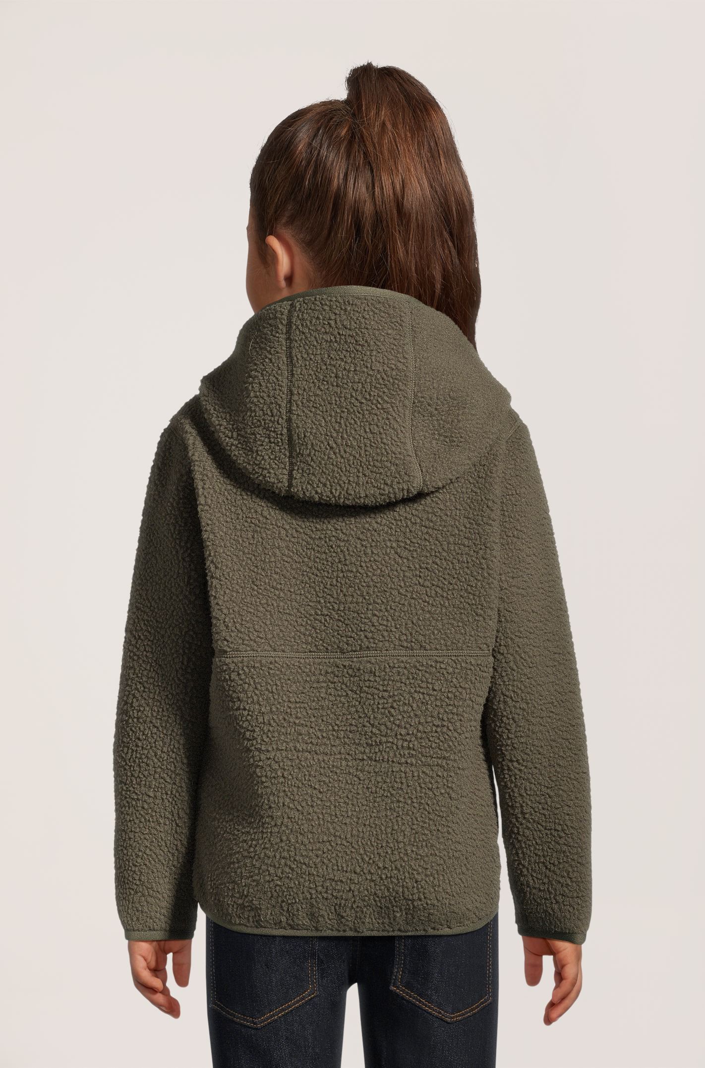 WindRiver Youth Unisex T-MAX Sherpa Full Zip Fleece Jacket