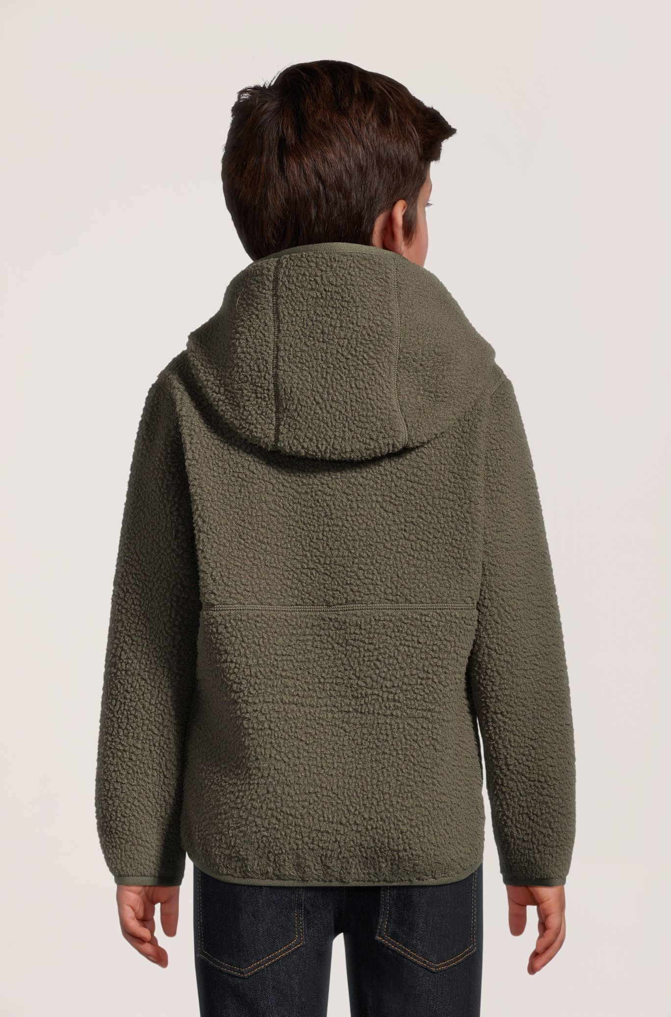 WindRiver Youth Unisex T-MAX Sherpa Full Zip Fleece Jacket