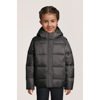 Veste bouffante avec capuche T-Max Charge unisexe pour jeunes, WindRiver Front_Flat