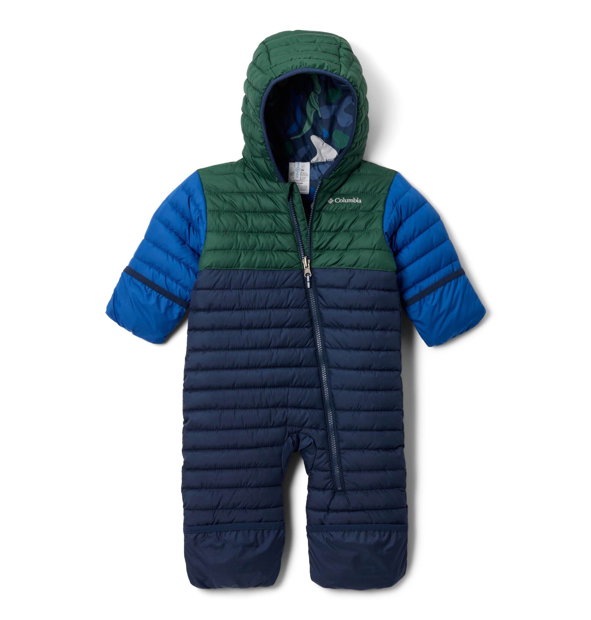 Combinaison de neige réversible légère unisexe pour bébés, Columbia