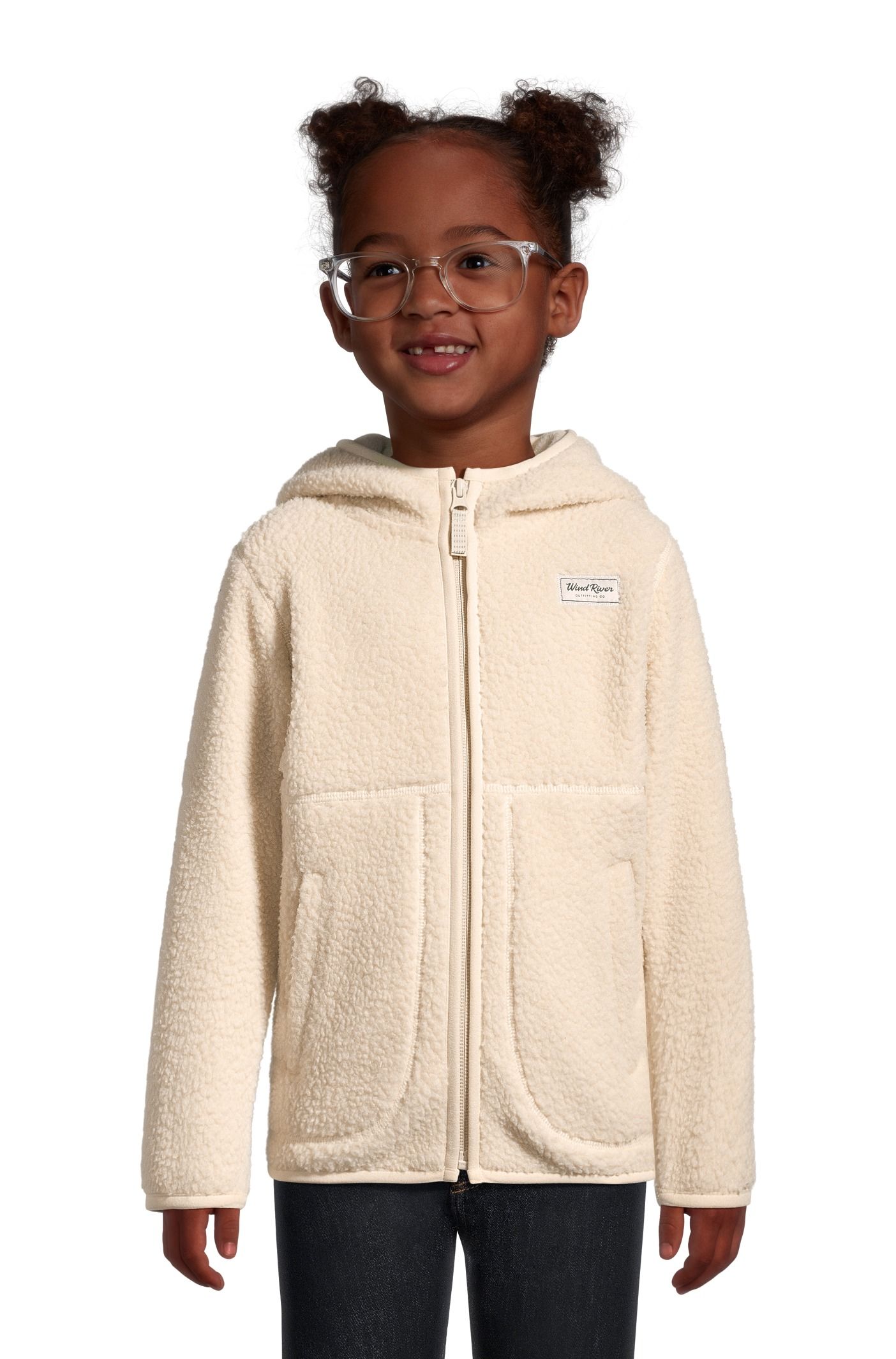 WindRiver Toddler Unisex T-MAX Sherpa Full Zip Fleece Jacket