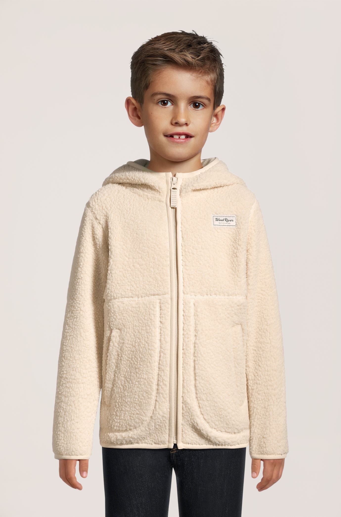 WindRiver Toddler Unisex T-MAX Sherpa Full Zip Fleece Jacket