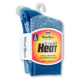 WindRiver Youth Unisex T-MAX Outdoor 2-Pack Socks Front_Angled_Right