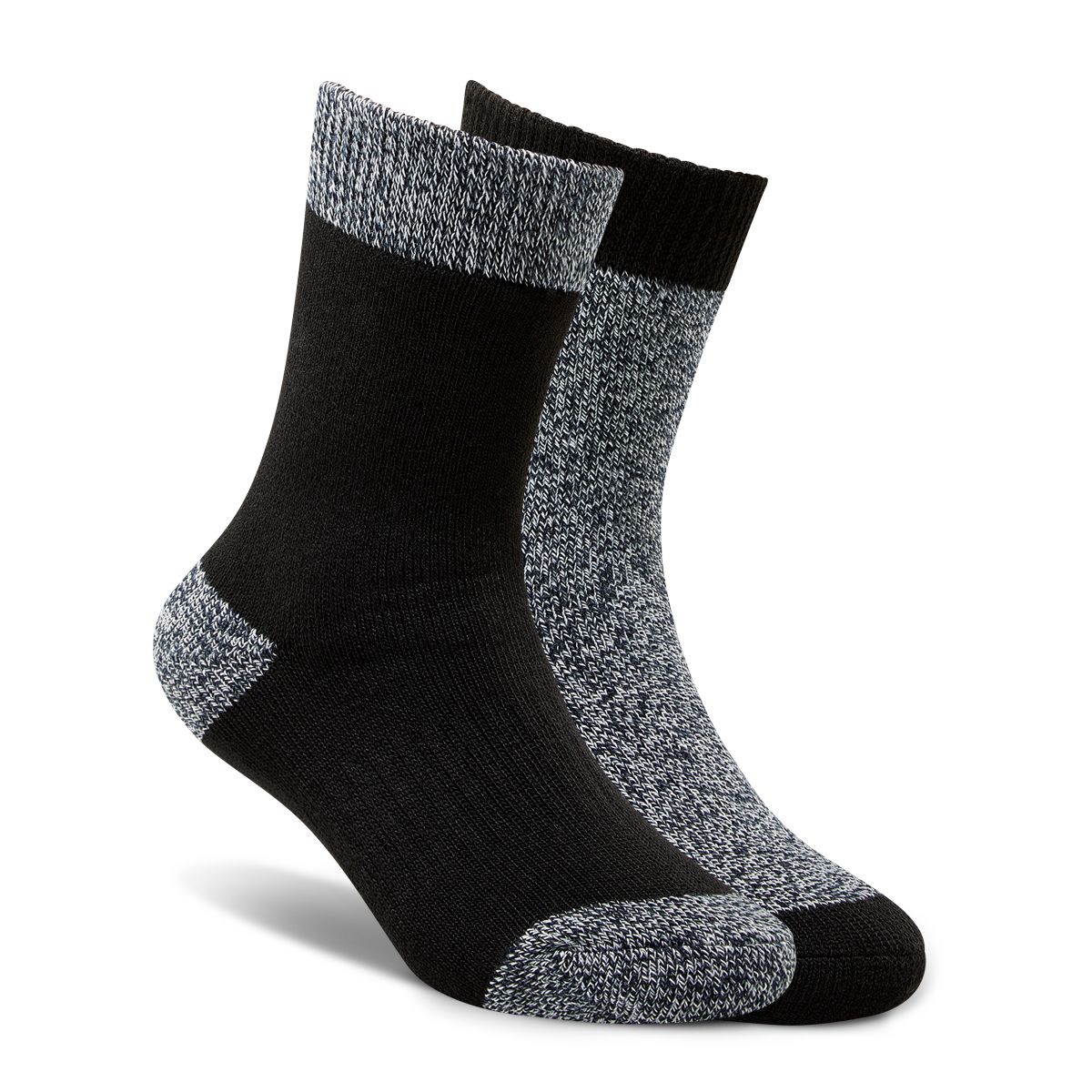 Chaussettes de plein air unisexe avec T-MAX pour jeunes, WindRiver, paquet de 2