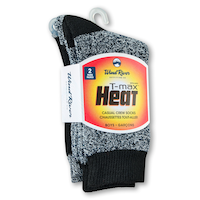 WindRiver Youth Unisex T-MAX Outdoor 2 Pack Socks