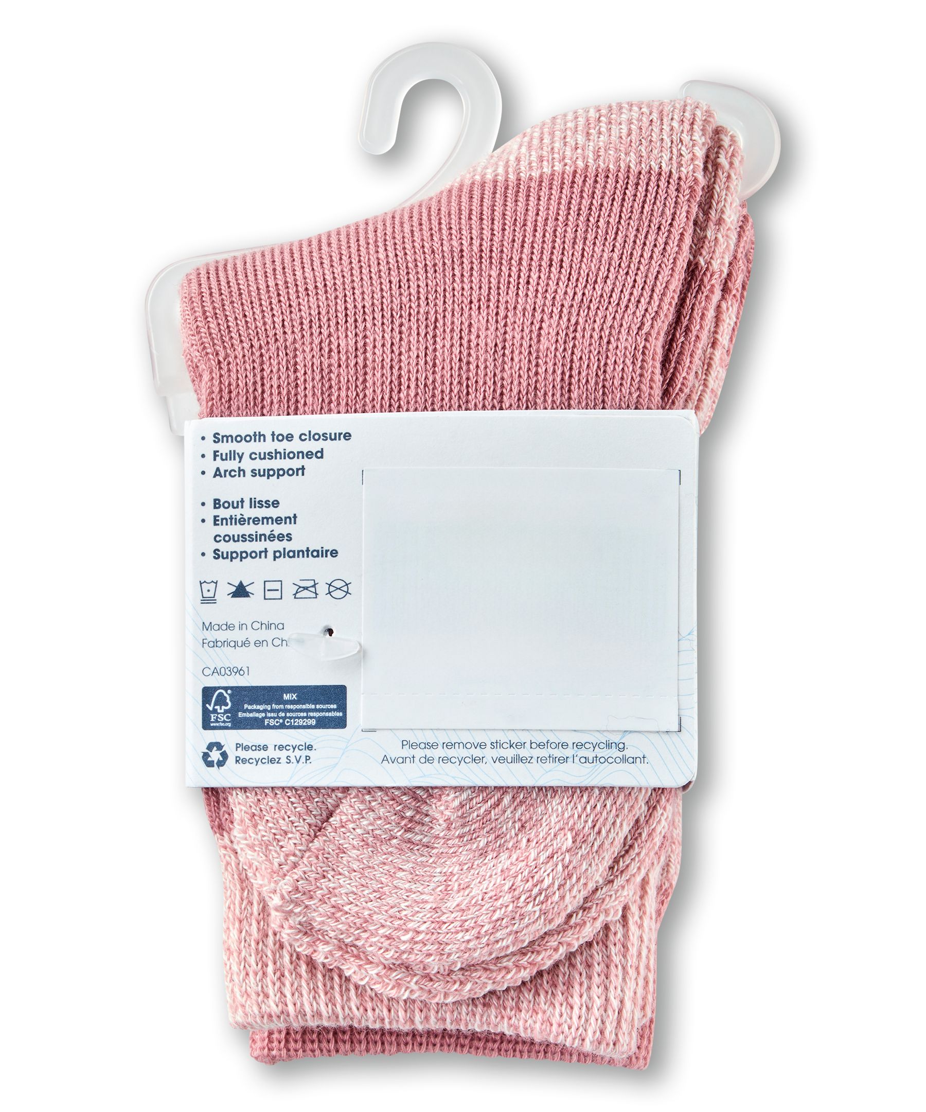 Chaussettes de plein air unisexe avec T-MAX pour tout-petits, WindRiver, paquet de 2