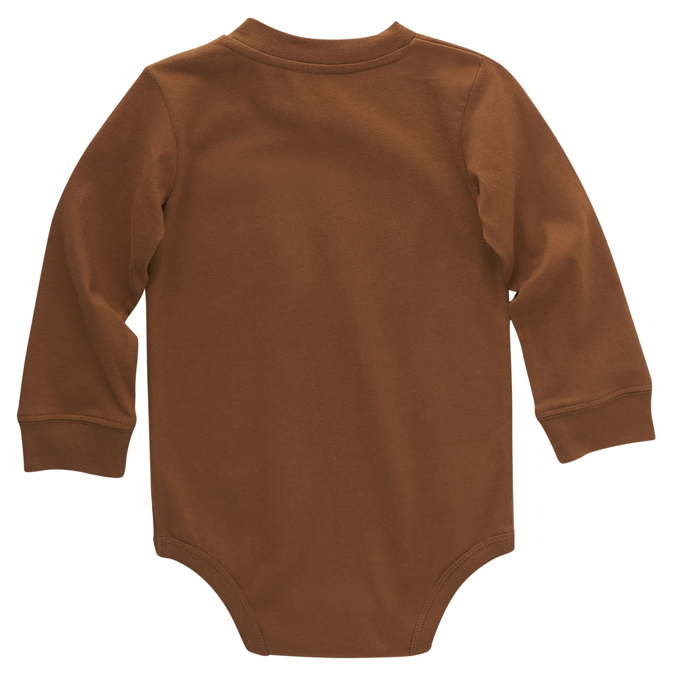 Carhartt Baby Unisex Long Sleeve Pocket Bodysuit